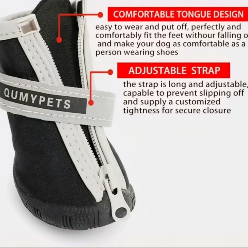 Dog Boots / Shoes Waterproof Size 3 (small)